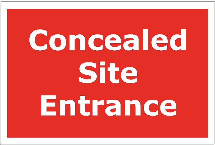 Concealed Site Entrance