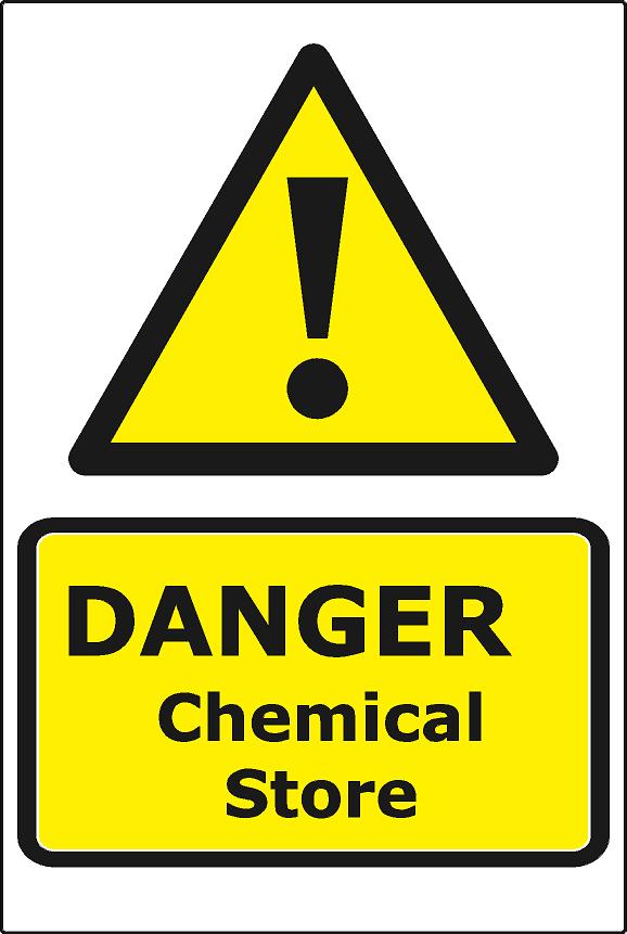Danger Chemical Store