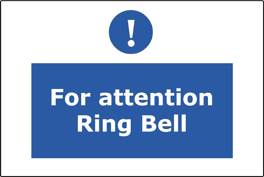 For Attention Ring Bell