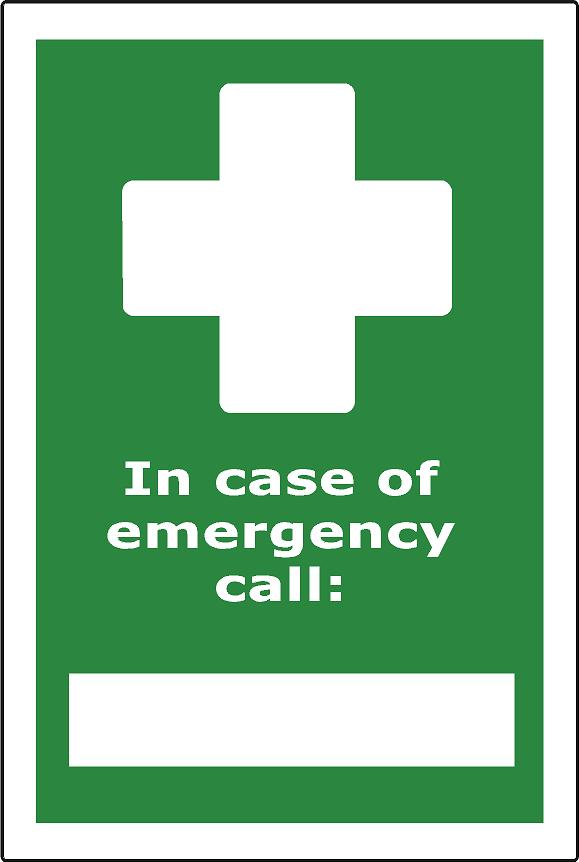 In case of Emergency Call