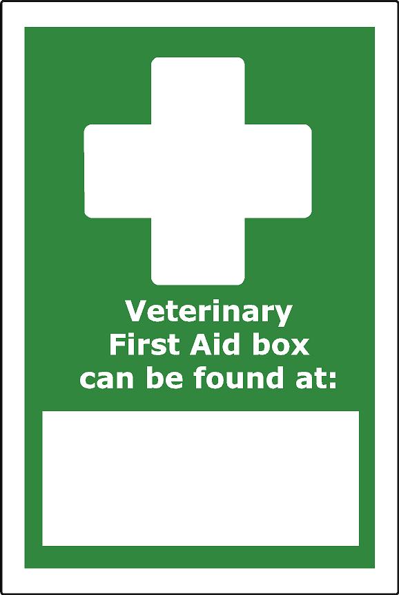Veterinary First Aid Box can be found at..