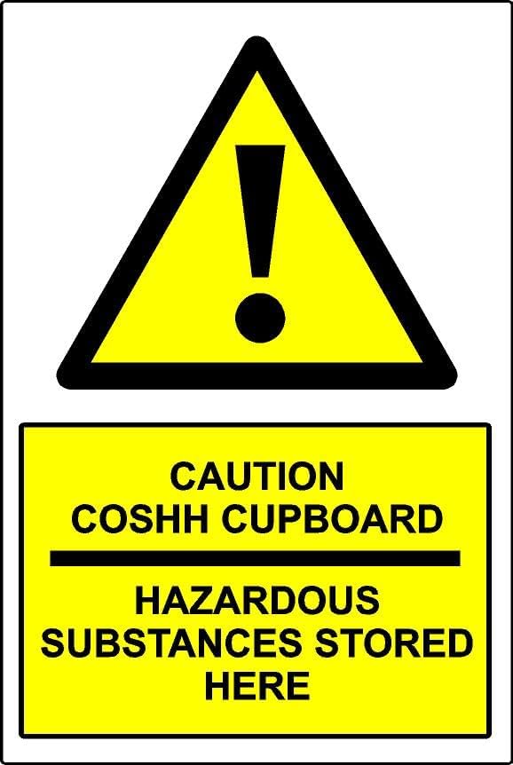 COSSH Cupboard Warning