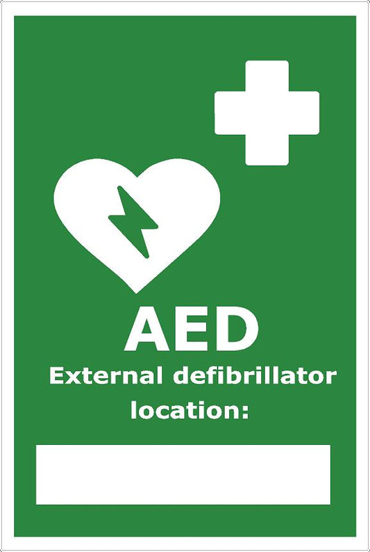 AED External Defibrillator Location