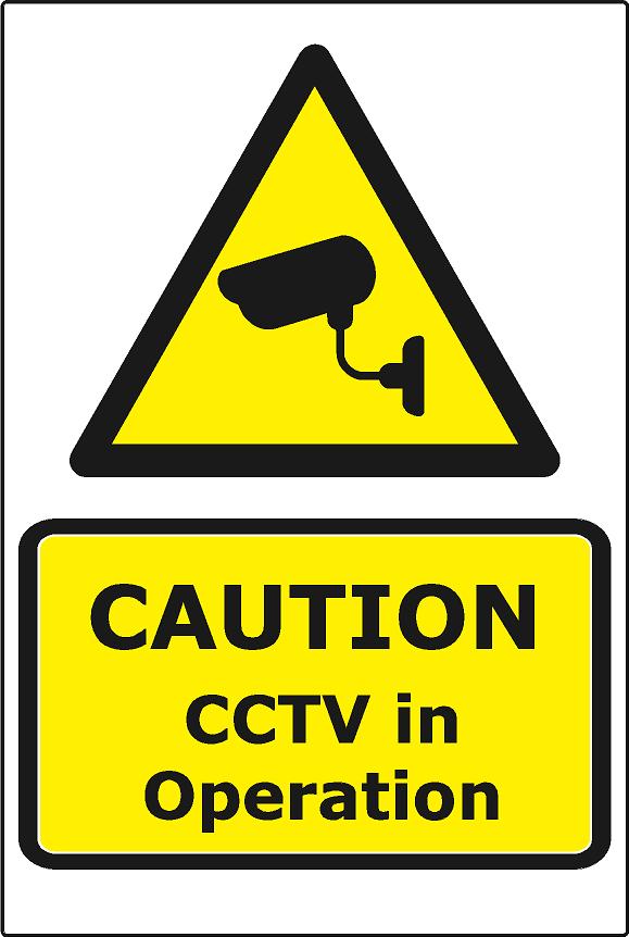 Caution CCTV in Operation