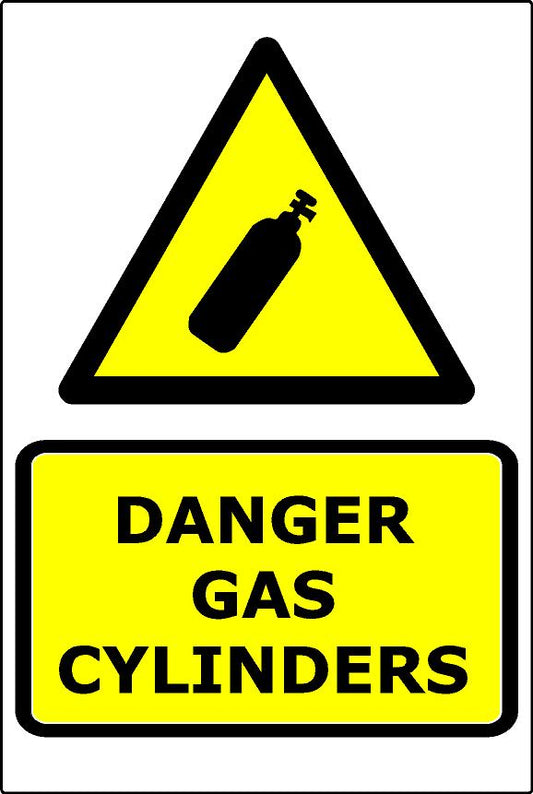 Danger Gas Cyclinder