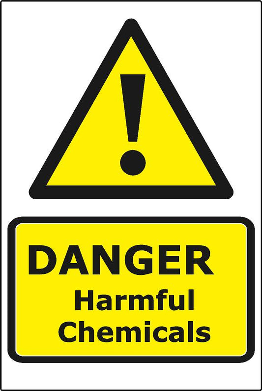 Danger Harmful Chemicals