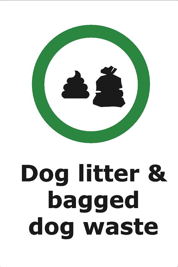 Dog Litter and Bagged Dog Waste