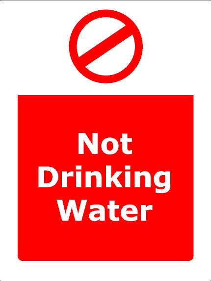 Not Drinking Water