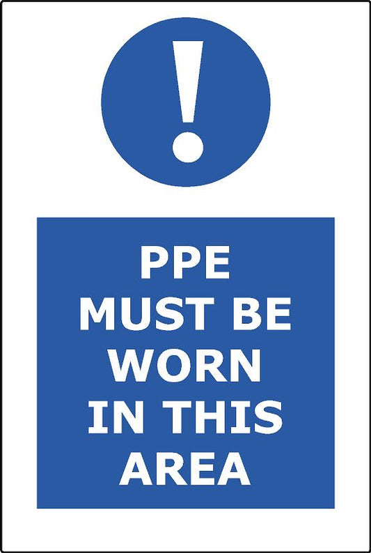 PPE Must Be Worn In This Area