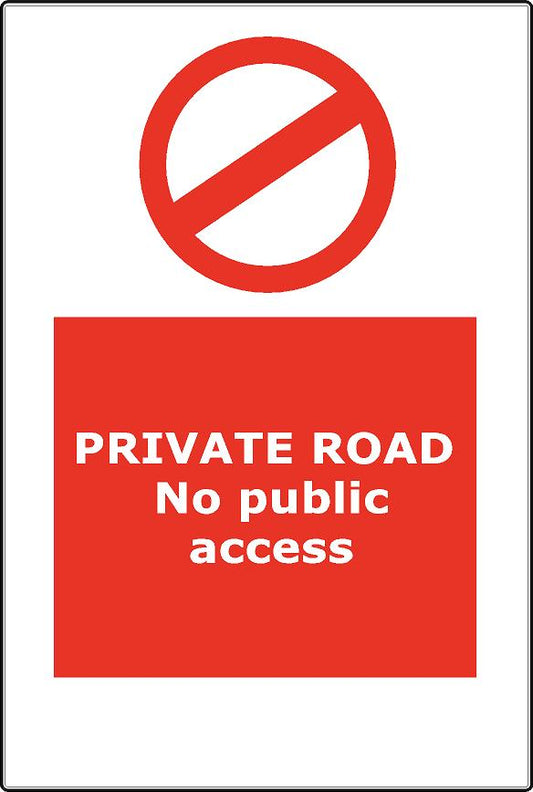 Private Road No Public Access