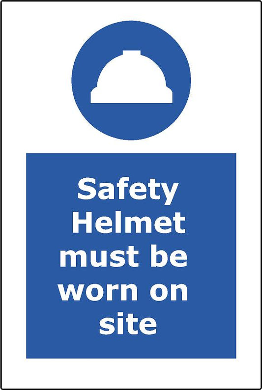 Safety Helmet must be worn on site