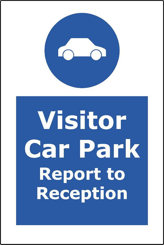 Visitor Car Park Report to reception