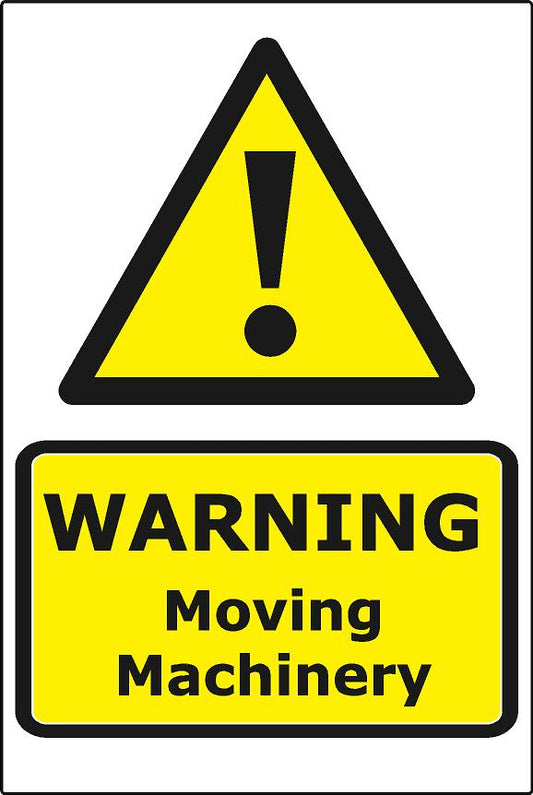 Warning Moving Machinery