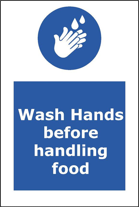 Wash Hands before Handling Food